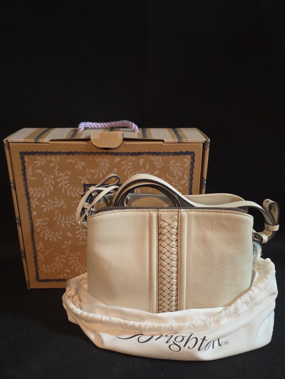 Brighton Cream Organizer Crossbody >DISCONTINUED<